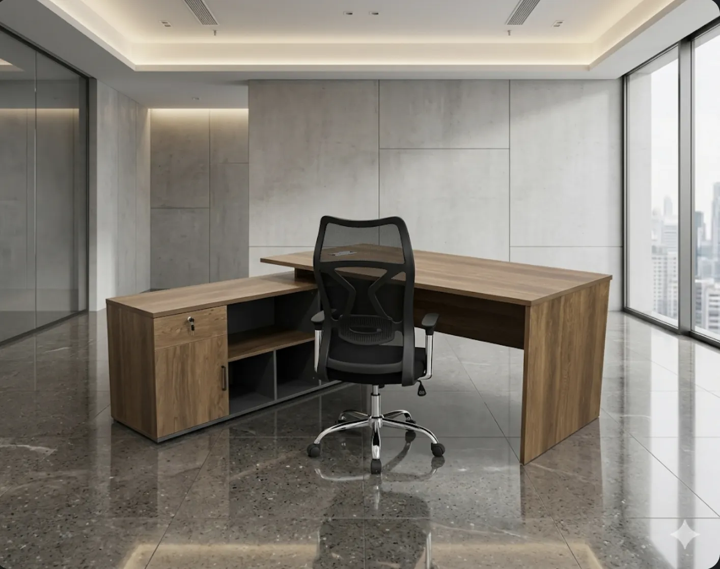 Mesa de escritório executiva